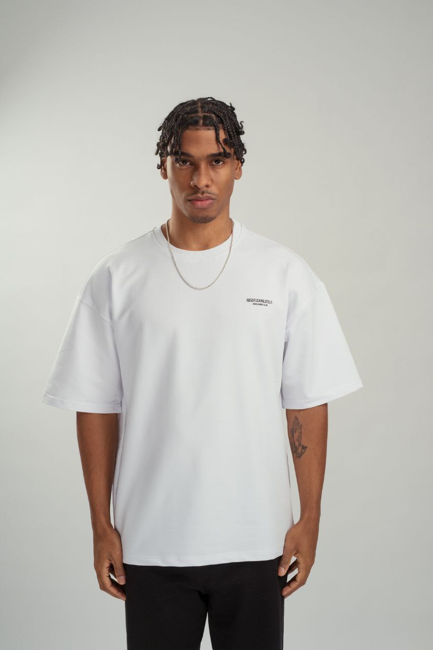 Λευκή κοντομάνικη μπλούζα με τύπωμα(OVERSIZED)-Absofuckinglutely-respire-5623010 (3)