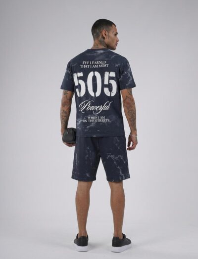 Ανδρικό Σετ T-Shirt & Βερμούδα 505 Μπλε