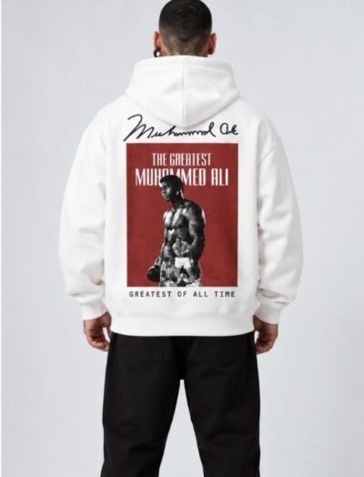Ανδρικό Hoodie Muhammad Ali “The Greatest” Λευκό