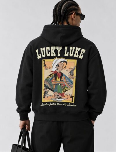 Ανδρικό Hoodie Lucky Luke “Faster Than His Shadow”